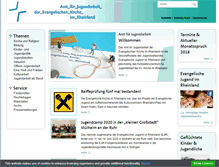 Tablet Screenshot of jugend.ekir.de